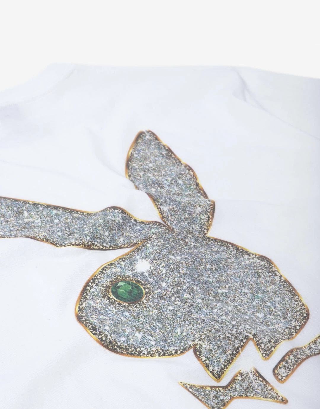 HUF X Playboy VVS Logo T Shirt - White 4 HUF X Playboy VVS Logo T Shirt - White