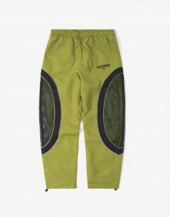 HUF X Pleasures Darton Track Pant - Green