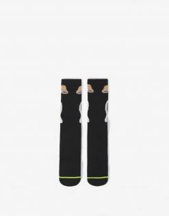HUF X Pleasures Spore Sock - Black