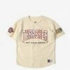 HUF X Thrasher Centre Field Baseball Jersey - Natural