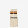New Arrivals HUF X Thrasher Centre Field Sock - Natural
