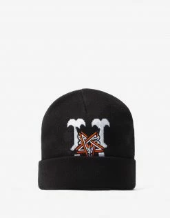 HUF X Thrasher Field Crew Beanie - Black