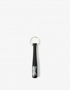 HUF X Thrasher Mini Bat Bat Bottle Opener Keychain - Black