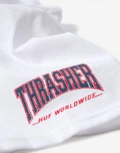 HUF X Thrasher Sunnydale T Shirt - White
