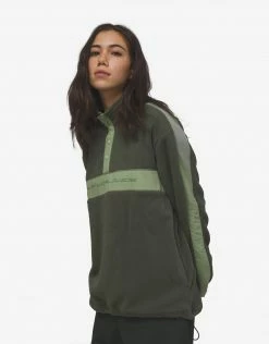 HUF Women's Cascade Polar Fleece - Thyme Clothing 9 HUF Women's Cascade Polar Fleece - Thyme Clothing
