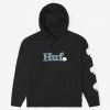 HUF Women's In Bloom Pullover Hoody - Black