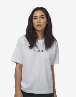 Clothing HUF Women's OG Relax T Shirt - White