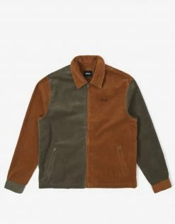 HUF Women's Vandenberg Corduroy Jacket - Toffee