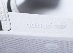 Adidas Originals Adilette Slides - White/Black