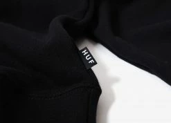 Clothing HUF Essentials Triple Triangle Crewneck Sweatshirt - Black