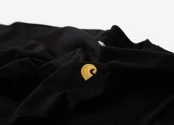 Carhartt WIP Chase T Shirt - Black/Gold