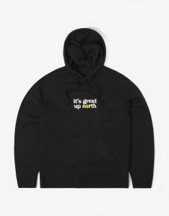 It's Great Up North V2 Hoody - Black