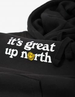 It's Great Up North V2 Hoody - Black 6 It's Great Up North V2 Hoody - Black