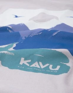 New Arrivals KAVU Brushstroke T Shirt - Purple Mist