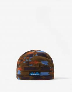 KAVU Sitkinak Beanie - Cocoa Arcade