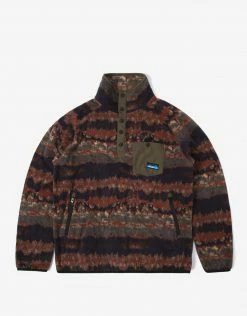 KAVU Teannaway Pullover Fleece - Duff Tie Dye