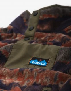 KAVU Teannaway Pullover Fleece - Duff Tie Dye