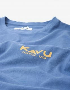 KAVU True T Shirt - Atlantic