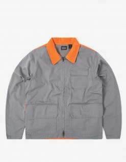 Clothing Levi's Skateboarding Hunters Jacket - Gray/Orange