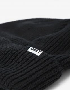 Obey Bold Organic Beanie - Black