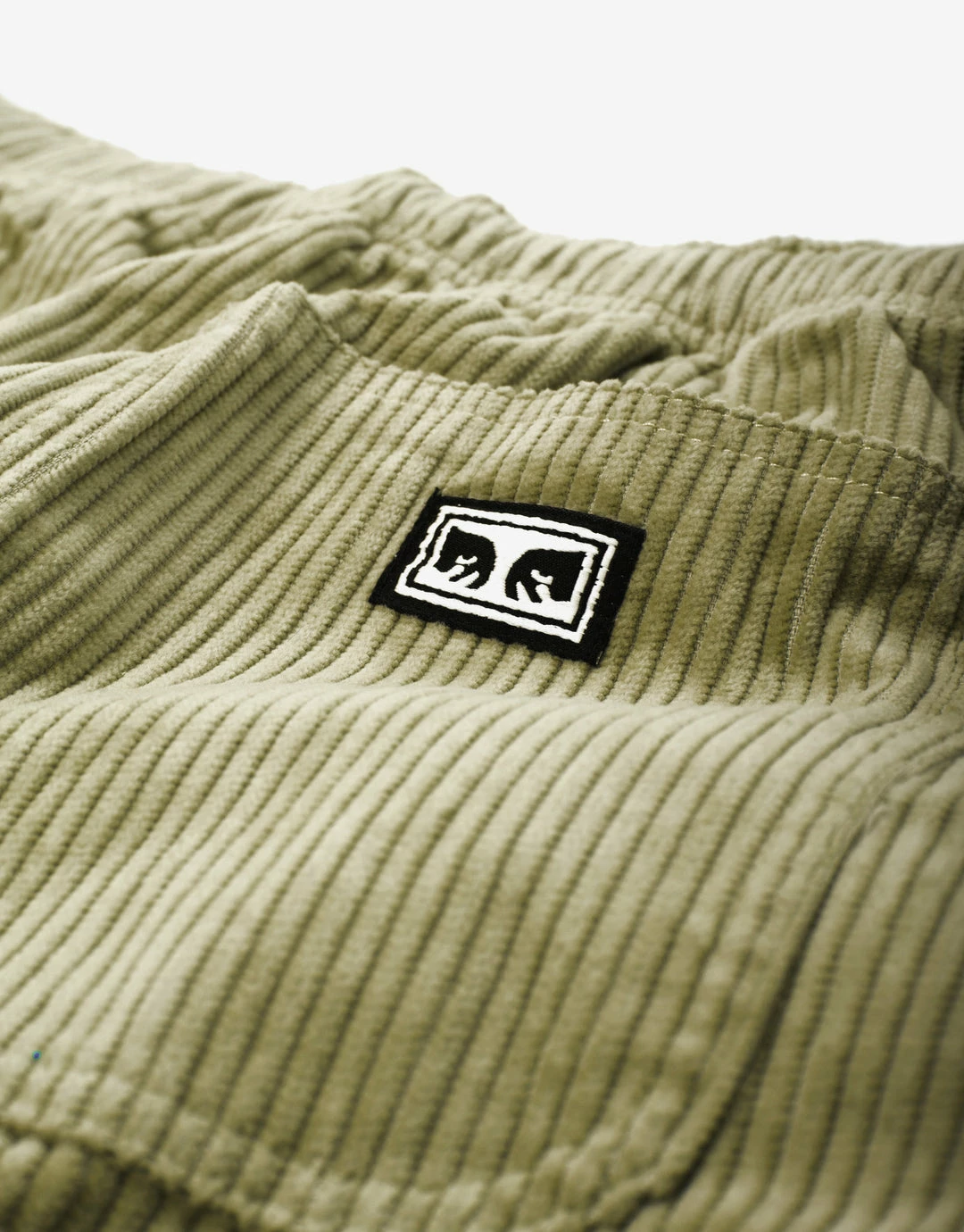 Obey Easy Relaxed Corduroy Shorts - Olive Oil 4 Obey Easy Relaxed Corduroy Shorts - Olive Oil