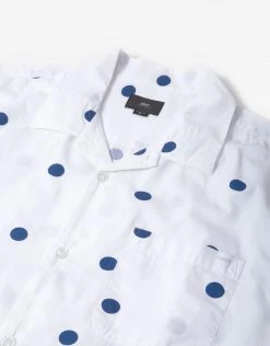 Obey Nick Woven Short Sleeve Shirt - White/Multi 5 Obey Nick Woven Short Sleeve Shirt - White/Multi