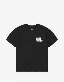 Obey Records Web T Shirt - Black