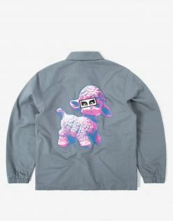 Obey Saucer Jacket - Leaf