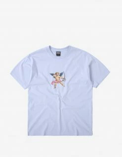 Obey Watch Out T Shirt - Opal New Arrivals