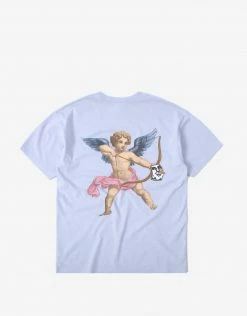 Obey Watch Out T Shirt - Opal New Arrivals