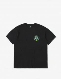 Obey World Peace T Shirt - Off Black New Arrivals