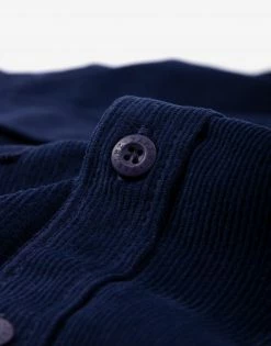 Parlez Mayreau Cord Shirt - Navy