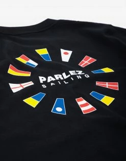 Parlez Tradewinds T Shirt - Black
