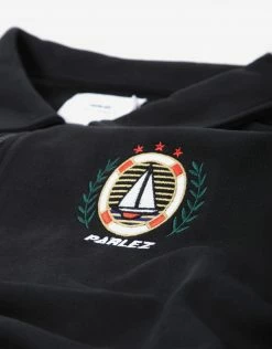 Parlez Maiden 1/4 Zip Sweatshirt - Black