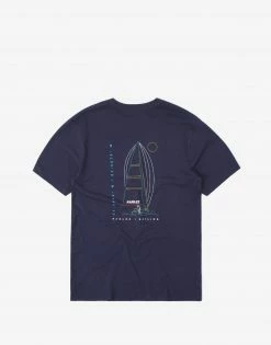 Parlez Swan T Shirt - Navy New Arrivals