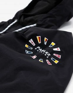 Parlez Tradewinds Hooded Windbreaker - Black