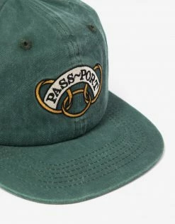 New Arrivals Pass Port Communal Rings 6 Panel Cap - Forest Green 7 New Arrivals Pass Port Communal Rings 6 Panel Cap - Forest Green