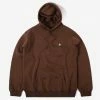New Arrivals Pass Port Horsey Hoody - Dark Chocolate