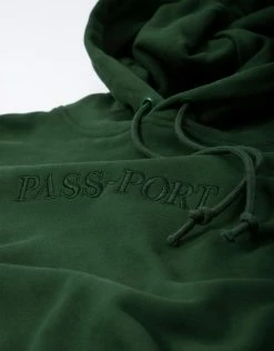 Pass Port Official Organic Hoody - Forest