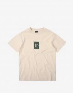Pass Port PP Embroidery T Shirt - Natural New Arrivals