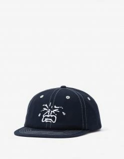 New Arrivals Pass Port Tears 6 Panel Cap - Navy