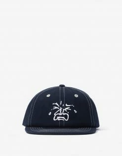 New Arrivals Pass Port Tears 6 Panel Cap - Navy