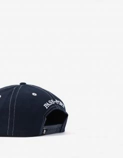 New Arrivals Pass Port Tears 6 Panel Cap - Navy