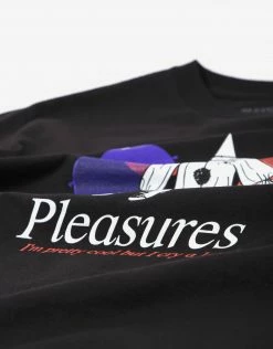 Pleasures Amused T Shirt - Black