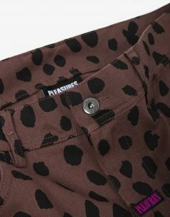 Pleasures Dalmatian Jeans - Brown