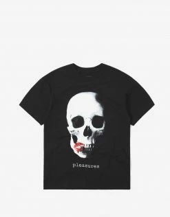 Pleasures Make Out T Shirt - Black