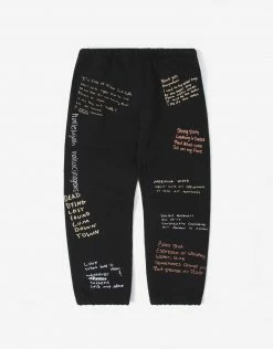 Pleasures Remote Sweatpants - Black
