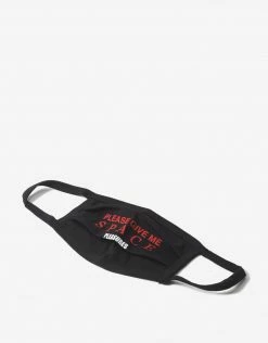 Pleasures Space Face Mask - Black