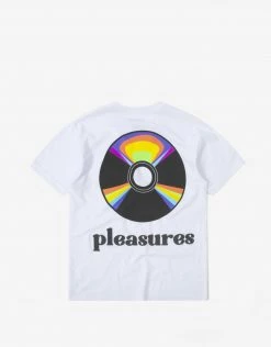 Pleasures Spin T Shirt - White New Arrivals