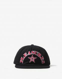 Pleasures Team Snapback Cap - Black
